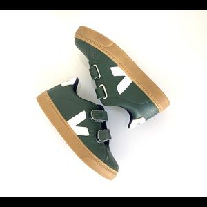 Veja Toddler Size 10 Baby Green & White Esplar Sneakers